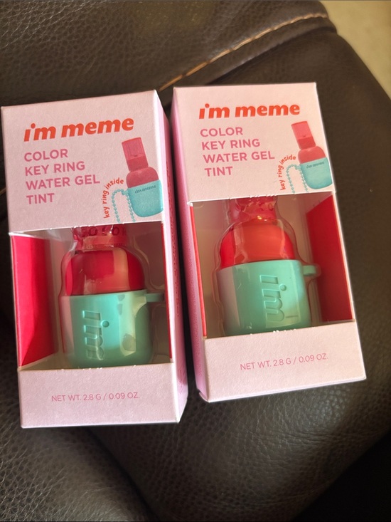 I’m mene color key Other - I'm Meme Color Key Ring Water Gel Tint — Pink & Mint